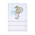 Avanti Linens - Hand Towel, Soft & Absorbent Cotton, Farmhouse Inspired Bathroom Decor (Farmhouse Shell Collection)