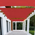 Patio Paradise 14' X 20' Sun Shade Sail Rectangle Canopy Patio Cover Sunlight Block Awning Heavy Duty Commercial Grade For Backy