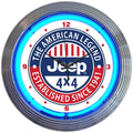 Neonetics Jeep The American Legend Neon Clock