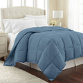 Southshore Fine Living, Inc. Vilano Springs Premium Quality Over-Sized All-Season Down-Alternative Comforter, Coronet Blue, King