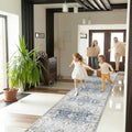 HY HAO YUN LAI Non Slip Runners for Hallways,Washable,Long Ultra Soft Kitchen Runner Rug,Non Shedding for Accent Farmhouse (Grey