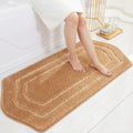 COSY HOMEER Extra Thick Bath Linen Sets Rugs for Bathroom - Anti-Slip Bath Mats Soft Plush 100% Strong Polyester Living Room Bed