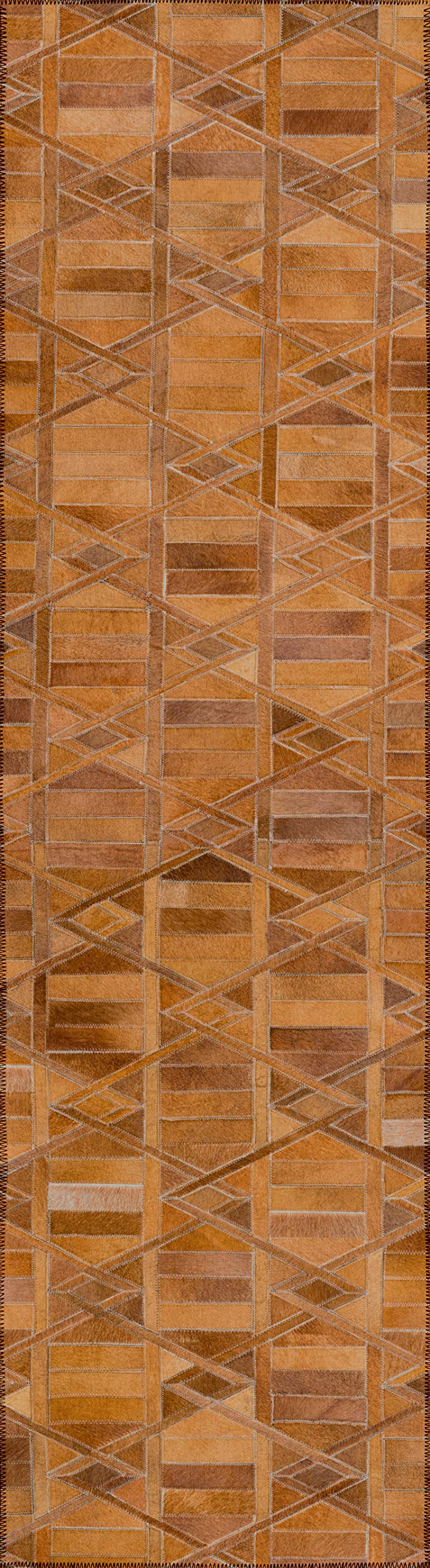 Addison Rugs Laredo Alr34 Brown Washable 2'3" X 7'6" Indoor Outdoor Hallway Runner Rug, Stain Resistant Washable Kitchen Area Carpet For Bathroom, Entry, Patio, Laundry And Bedroom Rug