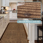 Runner Rug 2Ft X 37Ft, Ayoha 2'-82' Utility Carpet Runner For Entryway Hallway Aisles Balcony Garages, Area Rugs With Non-Slip R