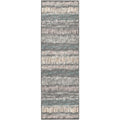 Winslow Wl4 Grey Transitional Rug Runner 2' 6" X 10'