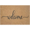 Mwazzll Welcome Mat Outdoor Indoor Non Slip Doormat Easy To Clean Super Absorb Mud Front Door Mats For Entrance,Patio,High Traff
