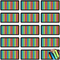 Zonon 4500 Pcs Highlighter Tapes Removable Transparent Sticky Page Markers Index Tabs Sticky Note Text Highlighter Strips Tabs N