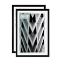 MCS Gallery Foundation Poster Frame, Picture Frame For Wall Art, Black, 13 x 19 Inch, 2-pack