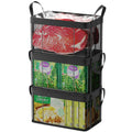 iSPECLE Freezer Organizer Bins  Large Baskets for 5 to 7 Cu.Ft, 3 Pack