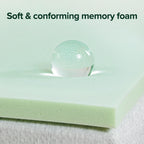 Zinus 1.5 Inch Green Tea Memory Foam Mattress Topper, Smaller, More Convenient Wonderbox Packaging, Pressure-Relieving Layers, Certipur-Us Certified, Queen