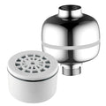 Advanced High Intensity Super Compact Universal Shower Filter with Replaceable Enriched KDF Shower Filter Cartridge by Hotel Spa