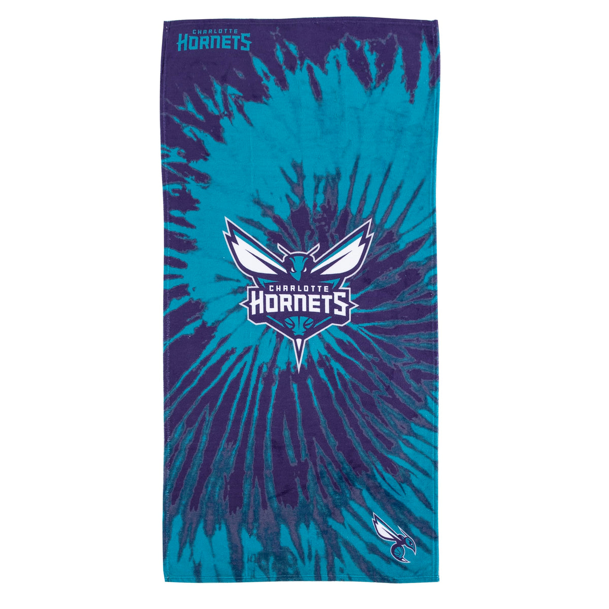 Northwest NBA Charlotte Hornets Beach Towel, Psychedelic, 30' x 60'