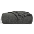 Bearberry Super Soft Fluffy Throw Blanket Lightweight Cozy Warm Bed Blankets For Couch Bed Sofa All Season (Dark Grey, 60   X80