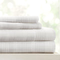 Linen Market 4 Piece King Bedding Sheet Set (Gray Thatch) - Sleep Better Than Ever With These Ultra-Soft & Cooling Bed Sheets Fo
