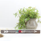 Sincere Surroundings Tlk1184 Wood Arrow 2, White