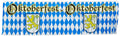 Beistle Metallic Oktoberfest Fringe Banner, 14 by 4-Feet