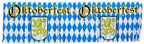 Beistle Metallic Oktoberfest Fringe Banner, 14 by 4-Feet