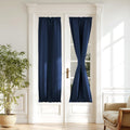 NICETOWN Sidelight Door Curtains - Thermal Insulated Blackout Front French Door Window Curtains for Small Shade for Side Patio G