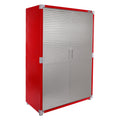 Seville Classics UltraHD Mega Storage Cabinet -Red