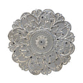 Stratton Home Decor S07730 Medallion Wall Decor, W X 0.75 D X 28.00 H, Grey