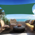 Shadespeare Custom Size 17' X 20' Green Rectangle Sun Shade Sail Ssp1620 Canopy Durable Fabric Uv Block Awning, We Make Custom S