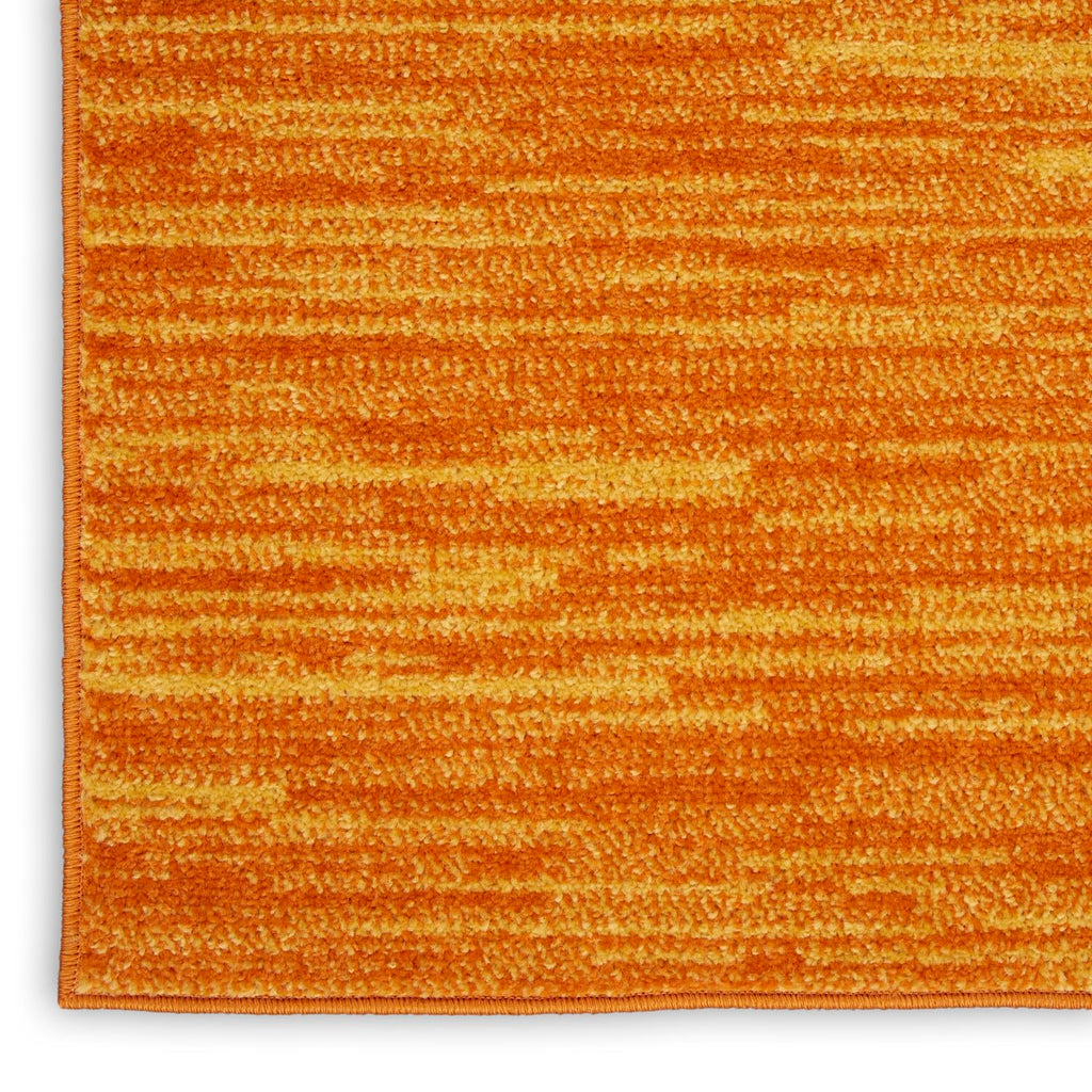 Nourison Essentials Indoor/Outdoor Sunburst 6' X 9' Area Rug, Easy -Cleaning, Non Shedding, Bed Room, Living Room, Dining Room, Backyard, Deck, Patio (6X9)