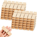Kigley 90 Pcs Large Wooden Clothespins Extra Wide 2.83 Inches Length Sturdy Wooden Clothespin Heavy Duty Clothes Pin DIY Wooden 