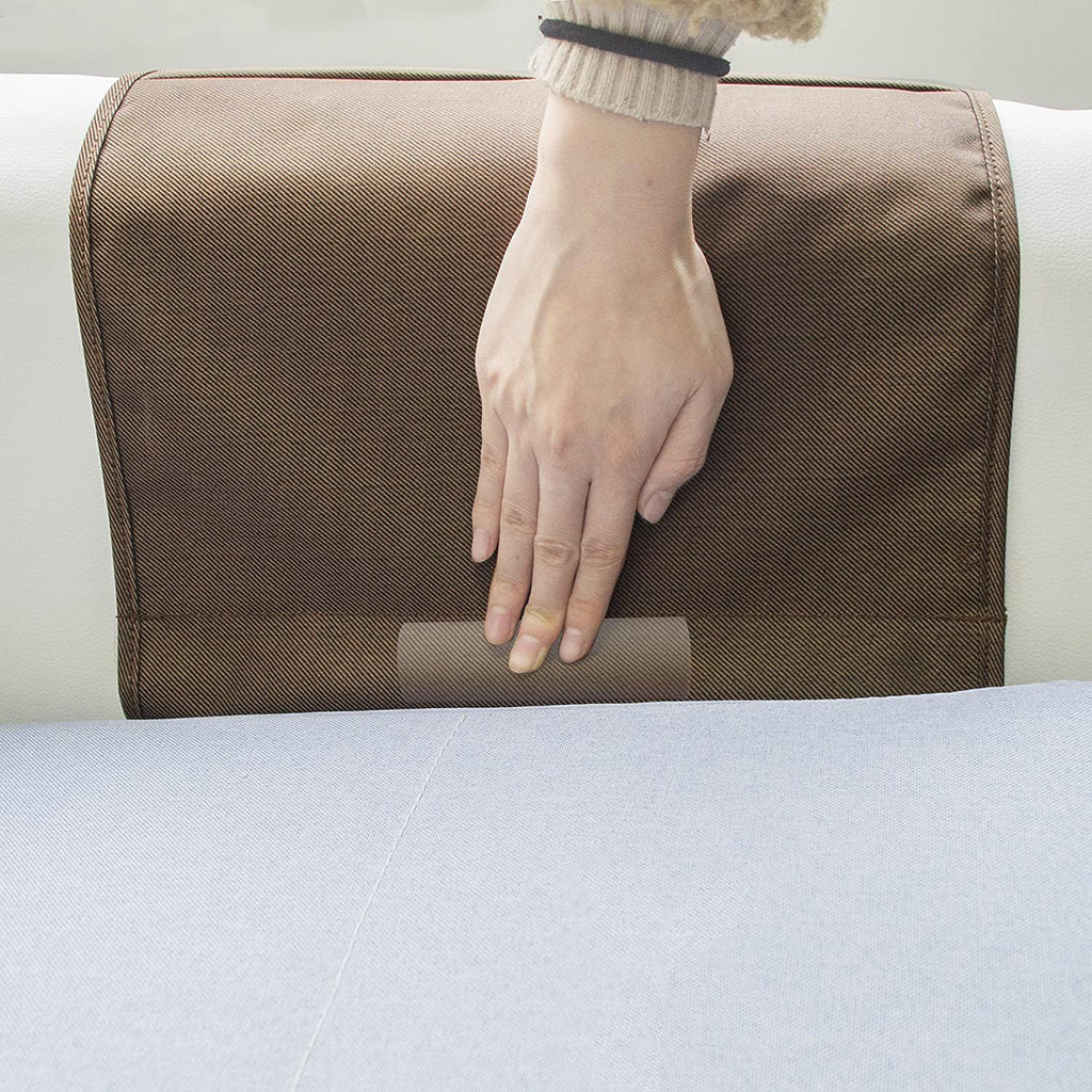Mdstop 5 Pockets Remote Control Holder, Magazine Rack, Space Saver Organizer, Draped Over Sofa, Couch, Recliner Armrest