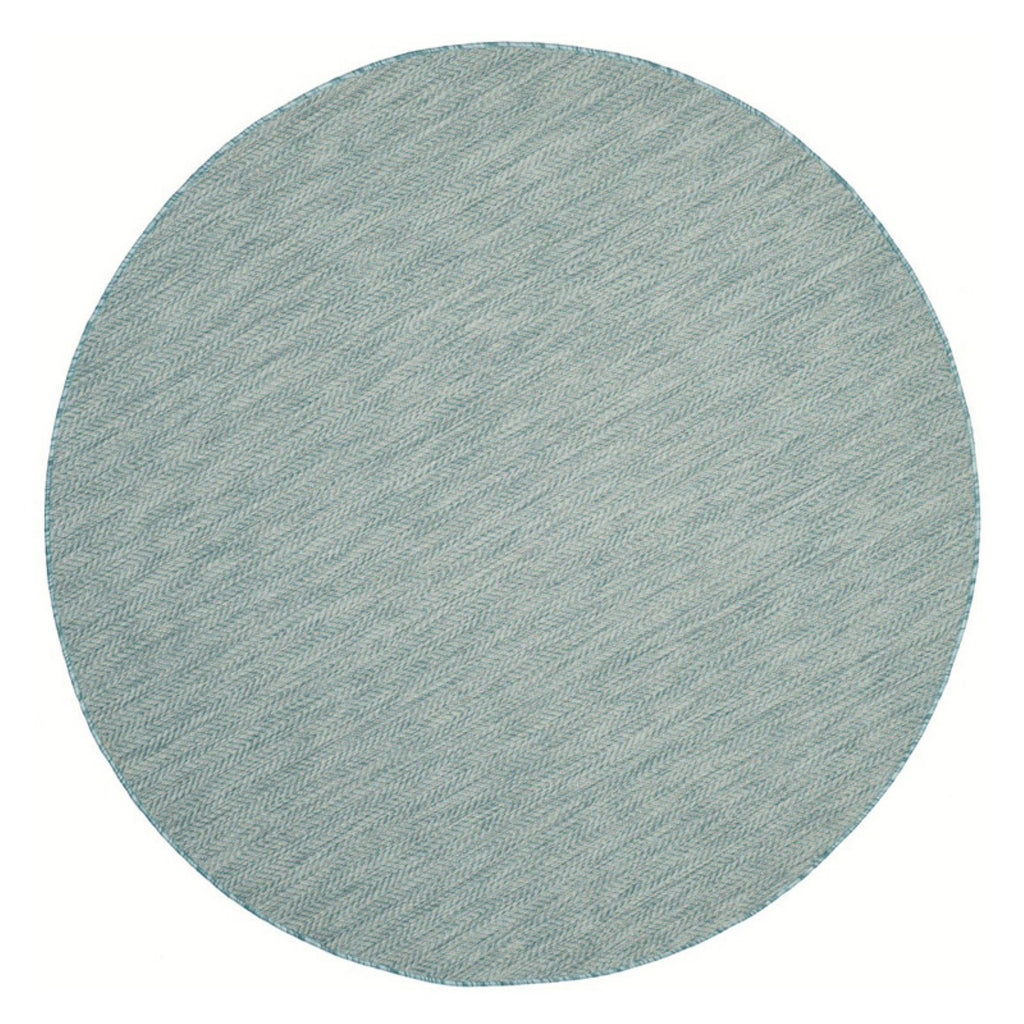Safavieh Courtyard Collection Area Rug - 9' X 12', Grey & Navy, Non-Shedding & Easy Care, Indoor/Outdoor & Washable-Ideal For Pa
