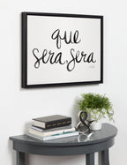 Sylvie Que Sera Sera Framed Canvas by Cat Coquillette