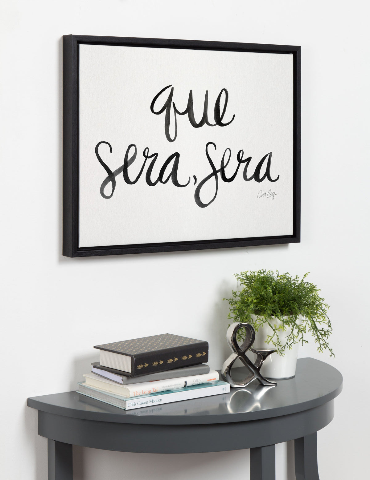 Sylvie Que Sera Sera Framed Canvas by Cat Coquillette