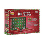 Funko Advent Calendar: DC Super Heroes 2023 - Superman - 24 Collectible Vinyl Figures - Multicolor - Model 73077 - Holiday Gift for Kids