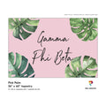 Pro-Graphx Gamma Phi Beta Greek Sorority & Fraternity Flag Officially Licensed, Tapestry, Display Banner, Sign, Letter Pattern L