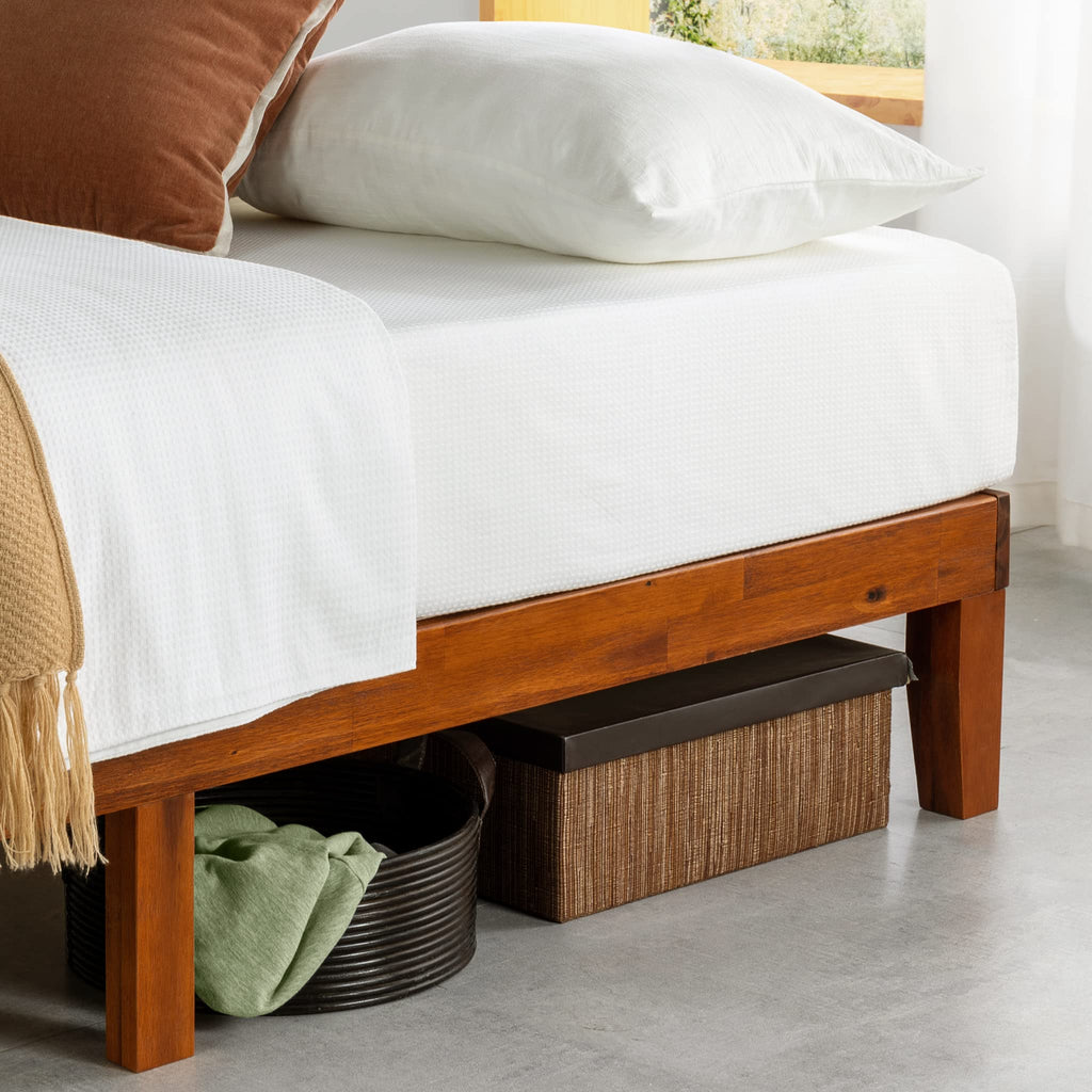 Mellow King Bed Frame Cherry Wood