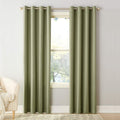 Sun Zero Barrow Energy Efficient Grommet Curtain Panel Pair 54' X 54'