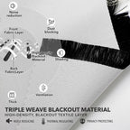 Deconovo Room Darkening Curtains, Back Tab And Rod Pocket Curtains Blackout Curtains - Thermal Insulated For Bedroom, Windows 52X72 Inch, Platinum, 2 Panels