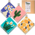 Eulnars Swedish Dishcloths for Kitchen, 8 Pack Reusable Paper Towels with Clips, Non-Scratch Swedish Dish Towels, Super Absorben