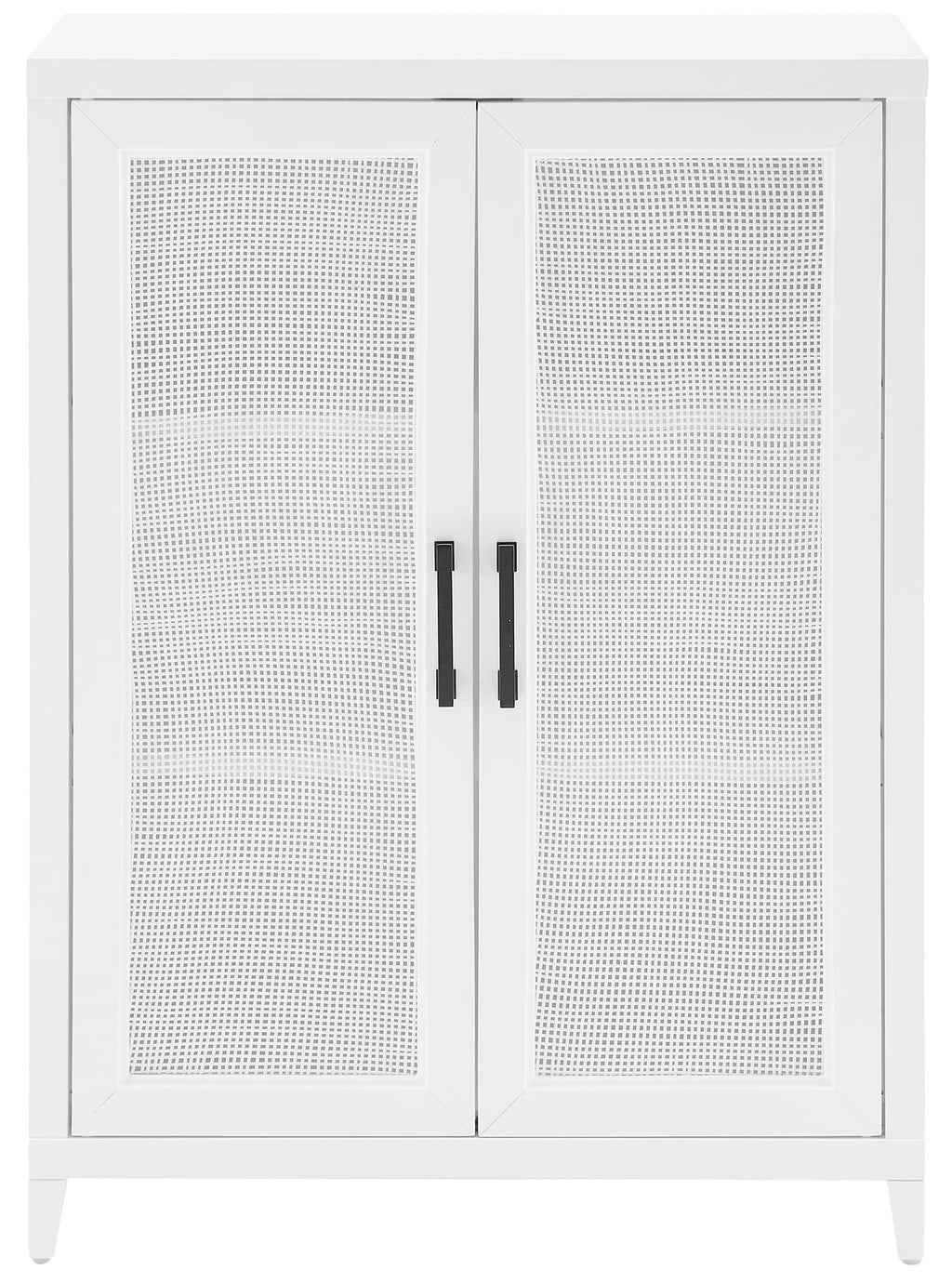 Crosley Furniture Milo Stackable Pantry Storage Cabinet With Shelves, Kitchen, Dining, Or Laundry Room, White