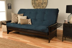 Kodiak Furniture Phoenix Futon Set, Suede Navy