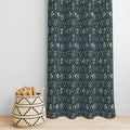 Decomizer Super Soft Brushed Microfiber Cotton Room Darkening Door Curtains,48X96(Inches) 8 Feet,Living Room,Grommet Curtain Pan