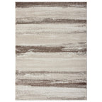 Luxe Weavers Rug Modern Area Rug Stain Resistant, Brown/Size 9X12