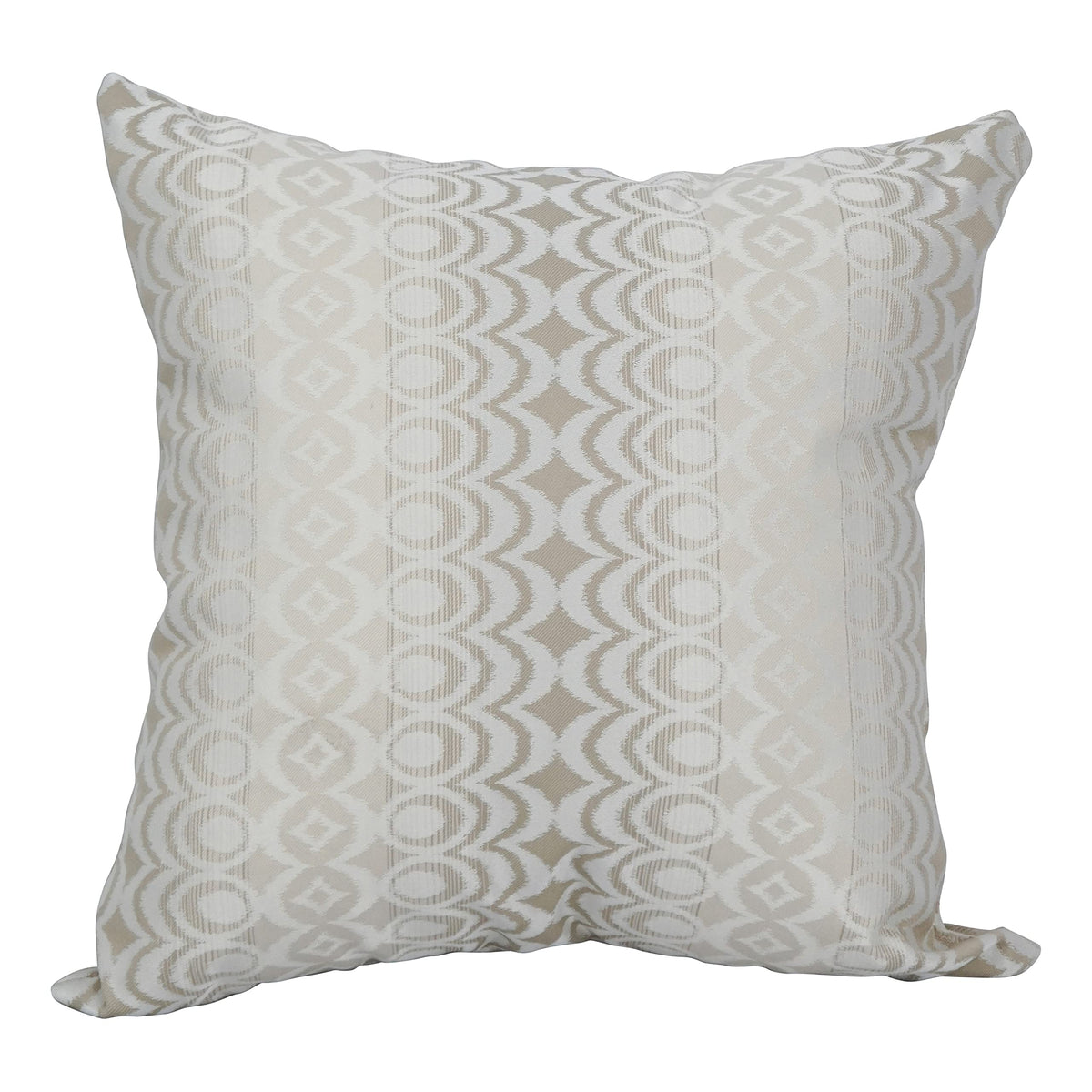Blazing Needles Square Polyester Jacquard Throw Pillows, 17", Torero Dune 4 Count
