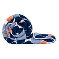 Divine Casa Microfiber AllWeather 120 Gsm Reversible Single Bed Size Quilt Comforter Blanket  (140 X 230 Cm, True Blue And Ora