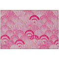 Seabreeze Sz2 Pink Coastal Rug Rectangle 10' X 14'