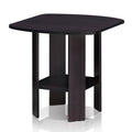 Furinno 11180DWN Simple Design End/SideTable, Dark Walnut