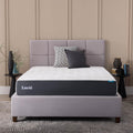 LUCID 10 Inch Memory Foam Mattress - Plush Feel - Infused with Bamboo Charcoal and Gel - Bed in a Box - Temperature Regulating -