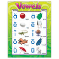 Trend Enterprises, Inc. Vowels Learning Chart, 17' X 22'