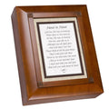 Cottage Garden Hand in Hand Woodgrain Remembrance Keepsake Box