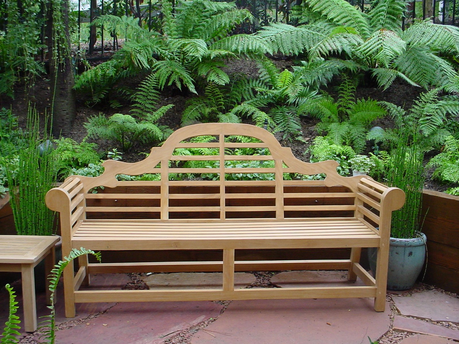 Anderson Collections Marlborough Teak Garden Bench