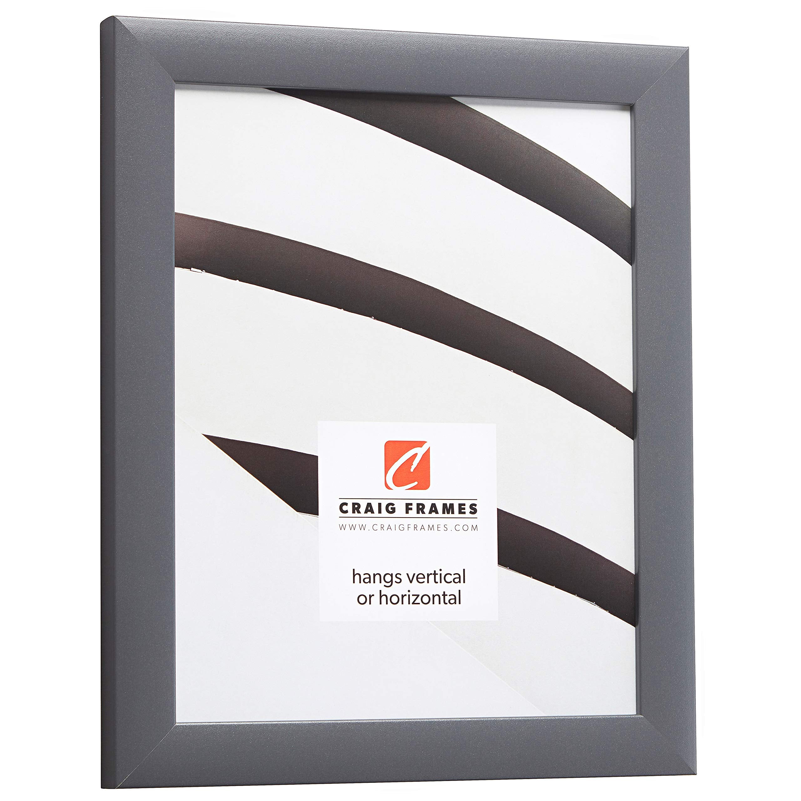 Craig Frames Contemporary Picture Frame, 18 X 36 Inch, Grey